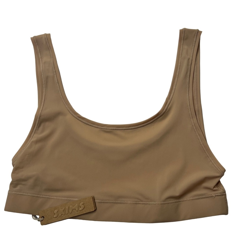 SKIMS Jelly Sheer Scoop Neck Bralette Lot of 2 Clay Extra Small - Picture 5 of 10